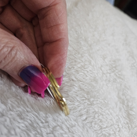 Coach Gold Key Ring - Picture 3 of 3